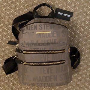 Steve Madden Bmidi Prep Logo Backpack | New With Tags